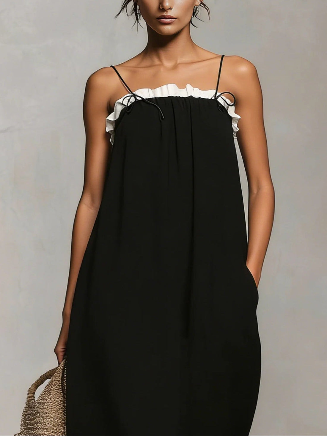 Zaria | Colour Block Maxi Dress