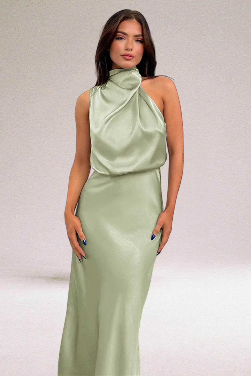 Elara | Elegant Satin Evening Dress