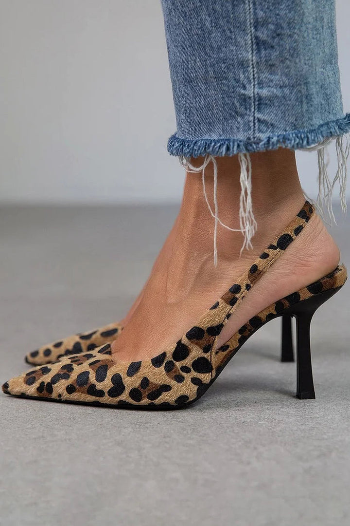 Layla | Leopard Print Heels