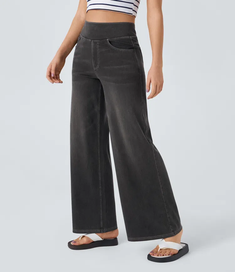 Tessa | Relaxed Fit Wide-Leg Jeans