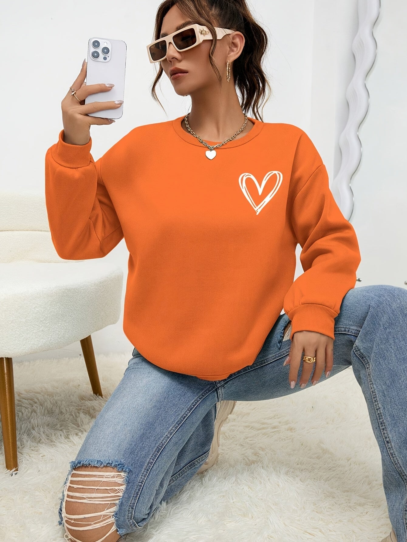 Audree | Minimalist Cozy Sweatshirt