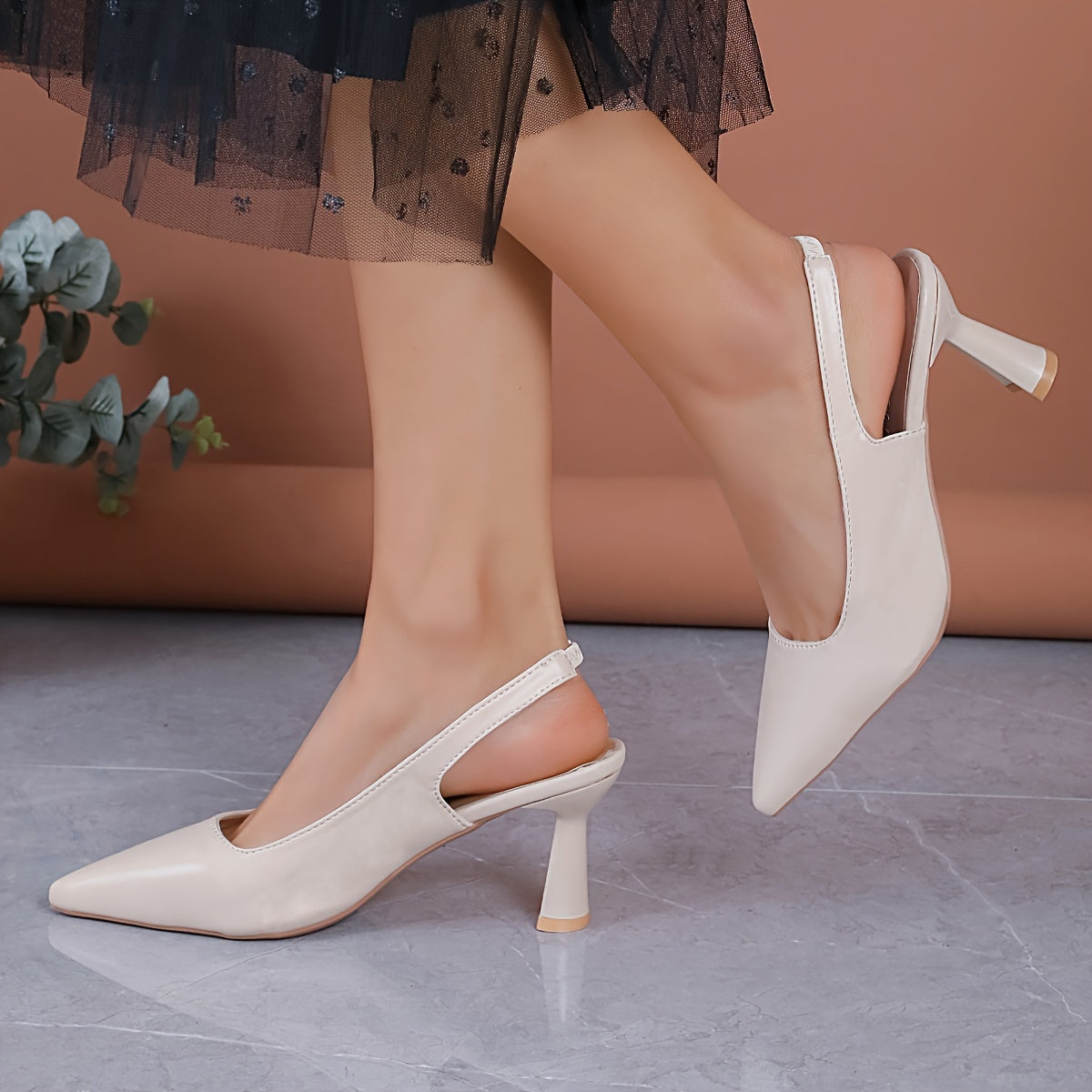 Celestine | Slingback Heels