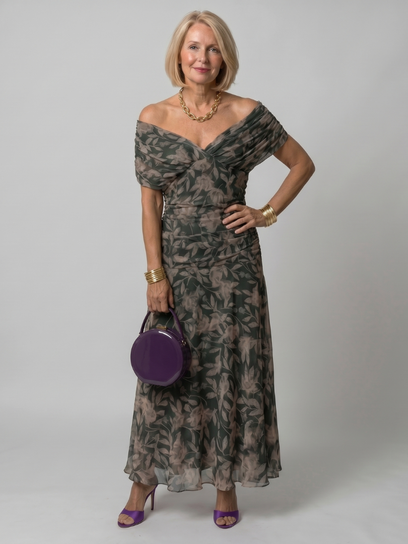 Rosalie | Elegant Off-Shoulder Dress
