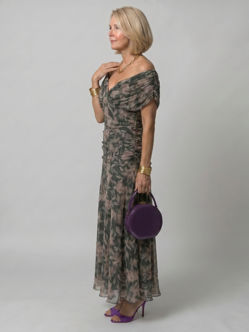 Rosalie | Elegant Off-Shoulder Dress