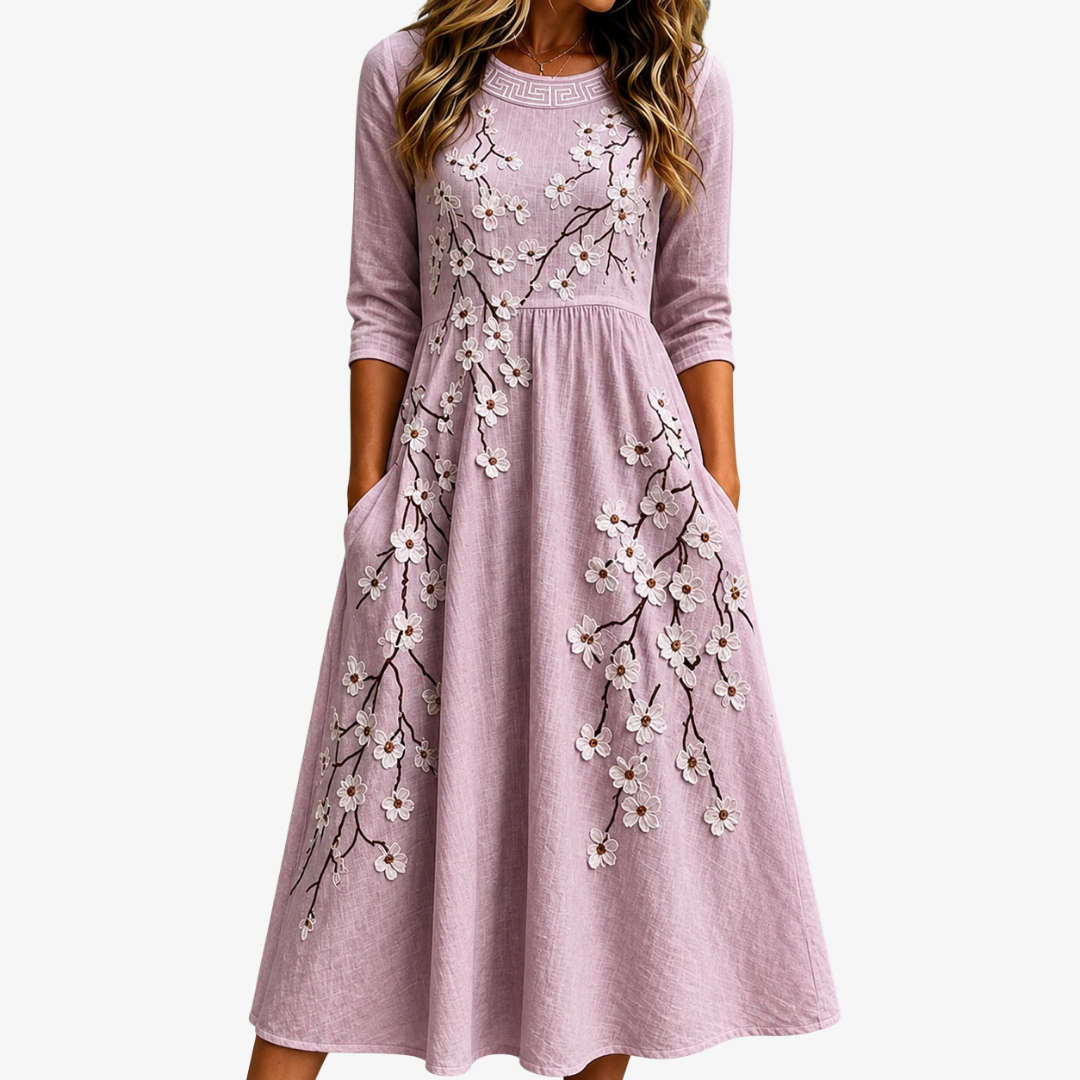 Mabel | Orchard Bloom Midi Dress