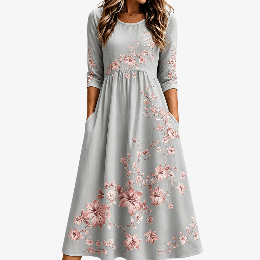 Elina | Frost Petal Dress