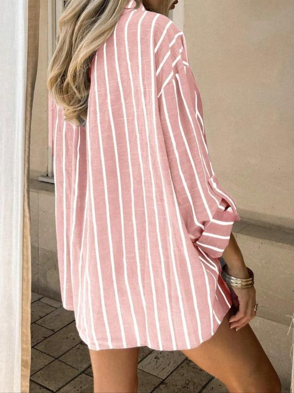 Jasmine | Timeless Long Sleeve Striped Summer Top