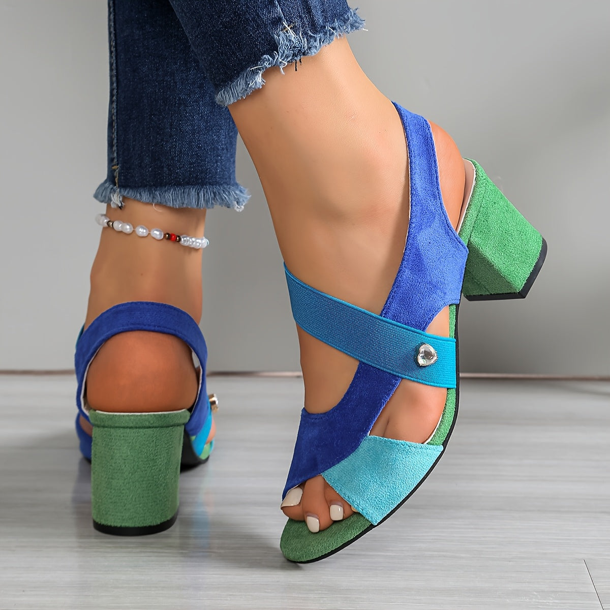 Alora | Comfort Block Heels