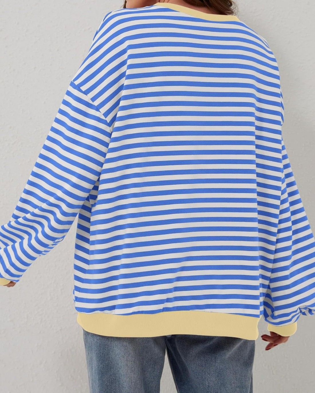 Ember | Striped Oversized Sweatshirt
