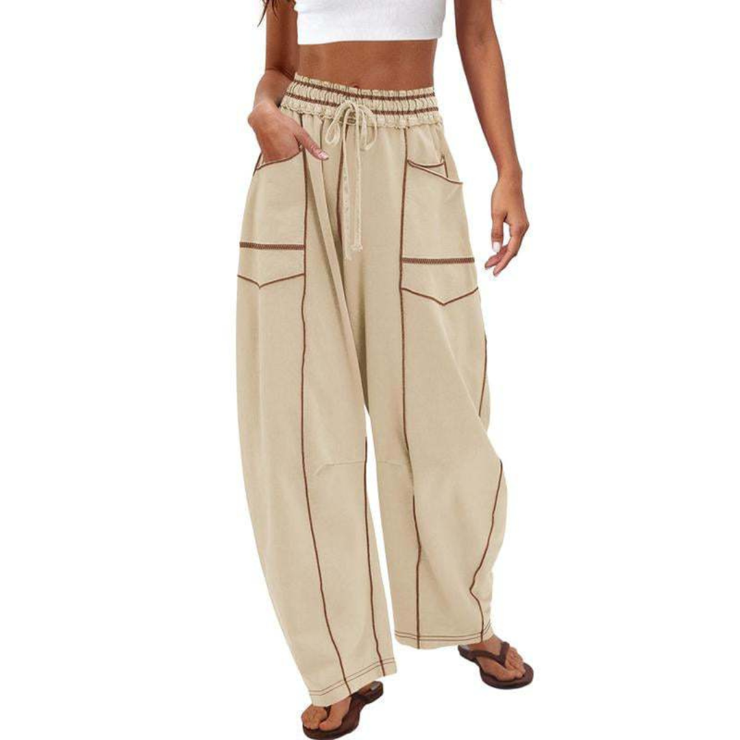 Charlotte | Comfy Baggy Leg Lounge Trousers