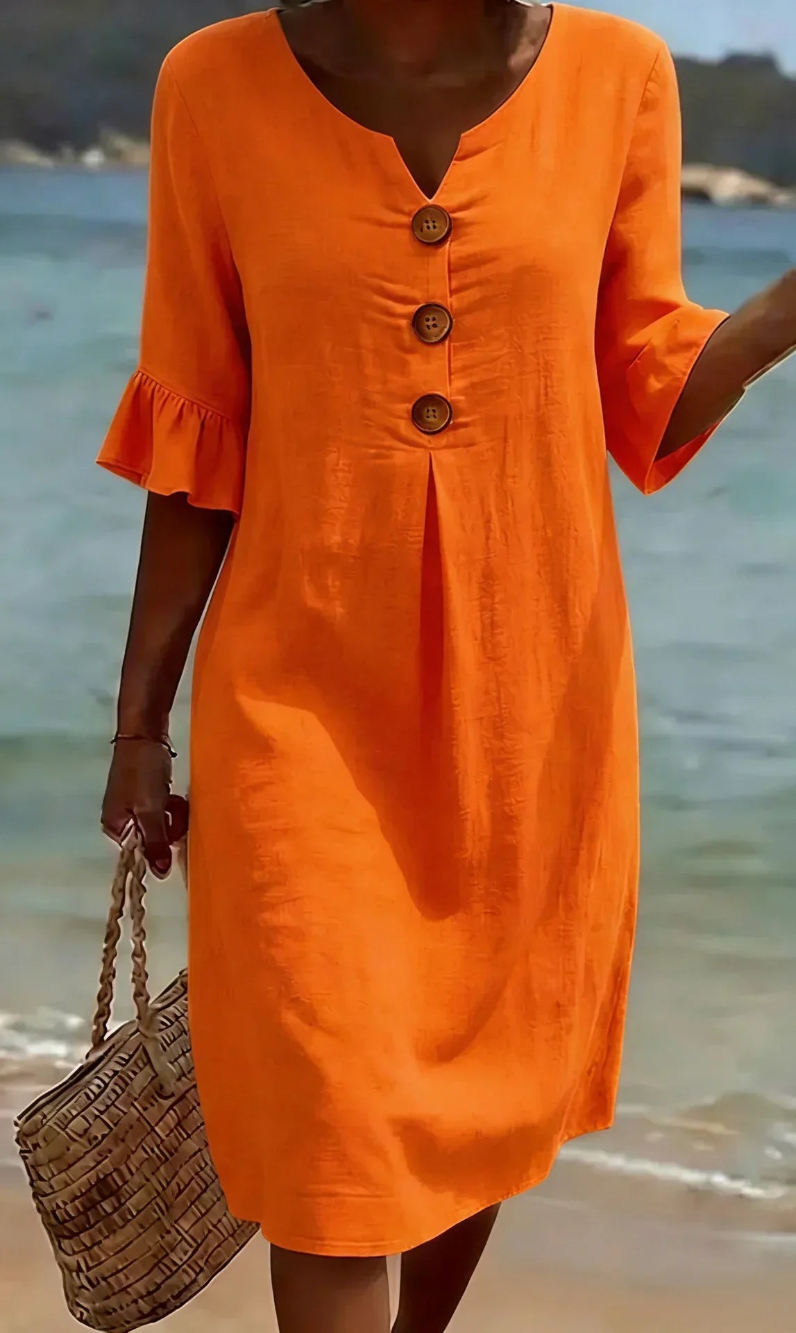 Avery | Textured Long Sleeve Dress