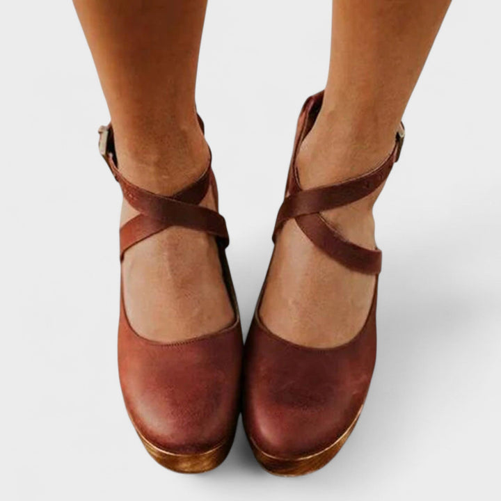 Amber | Classic Comfort Wedge Sandals