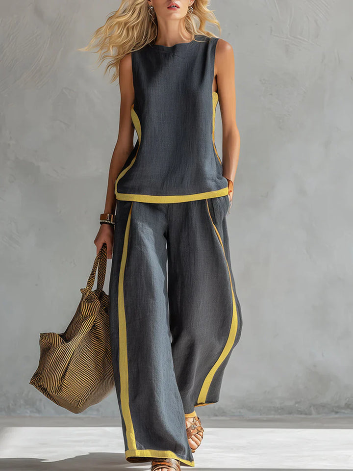 Ursula | Elegant Vest & Trouser Set