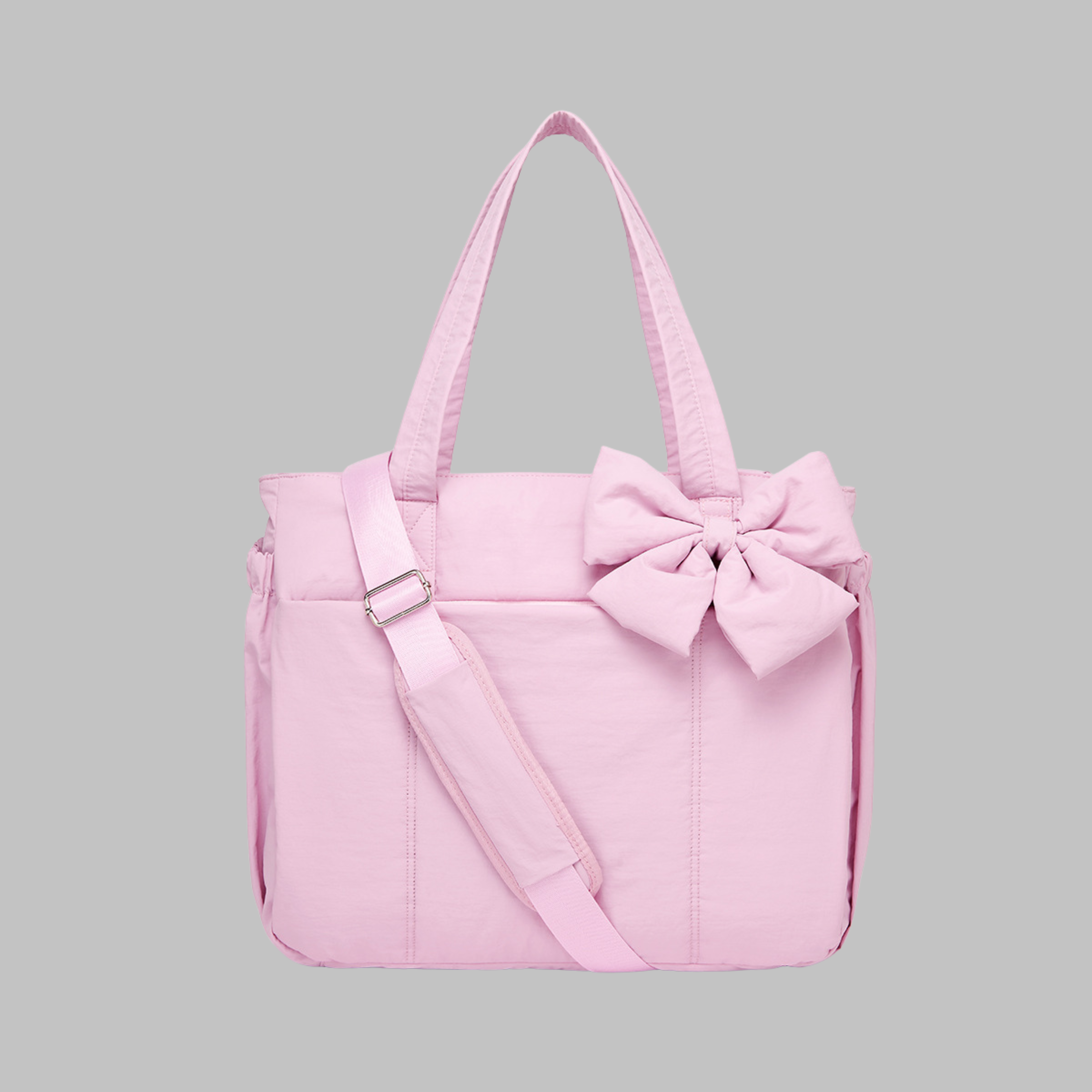 Leilani | Chic Bow Laptop Friendly Puffy Handbag
