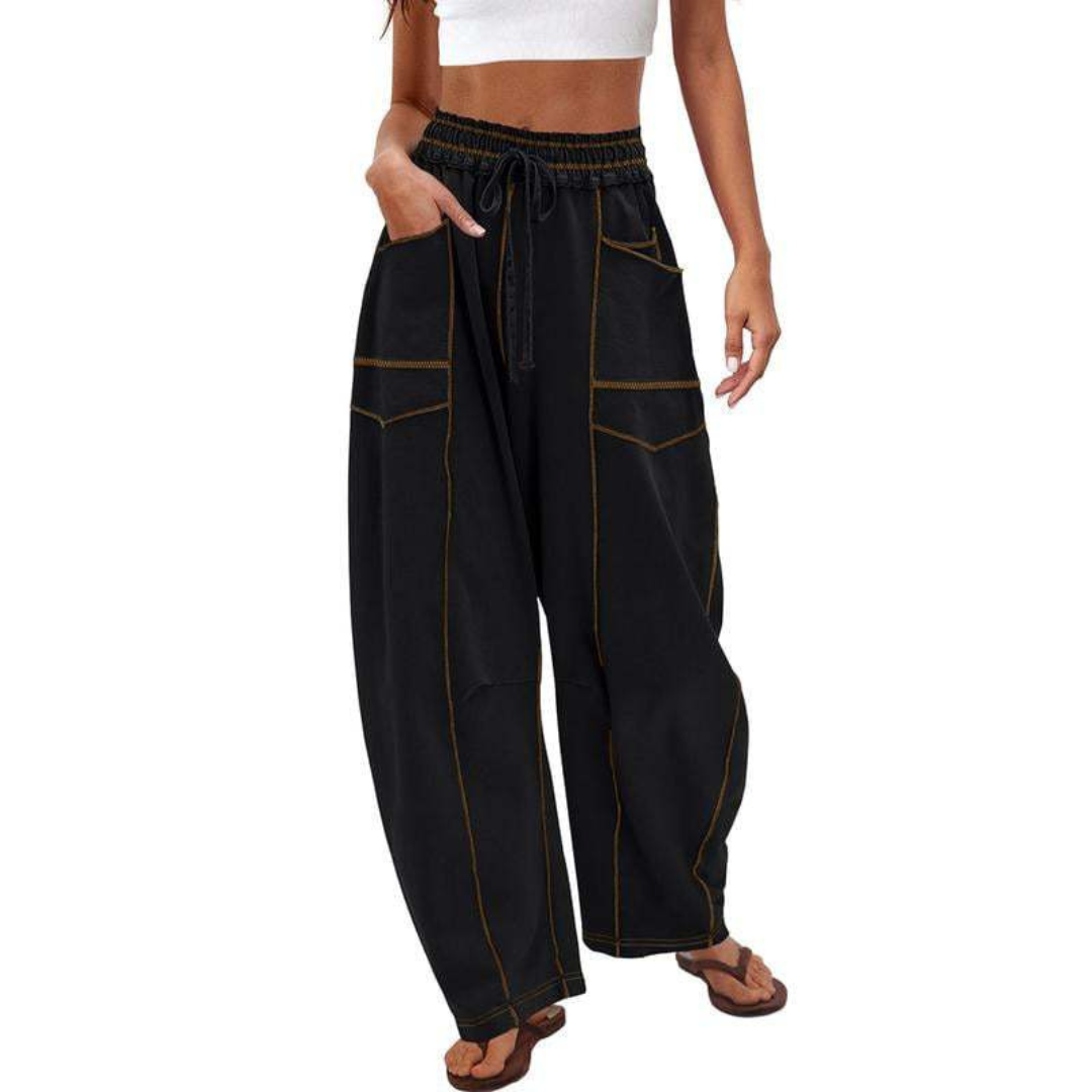 Charlotte | Comfy Baggy Leg Lounge Trousers