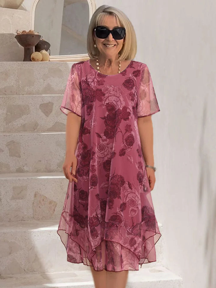 Penny | Elegant Comfort Pleated Dress