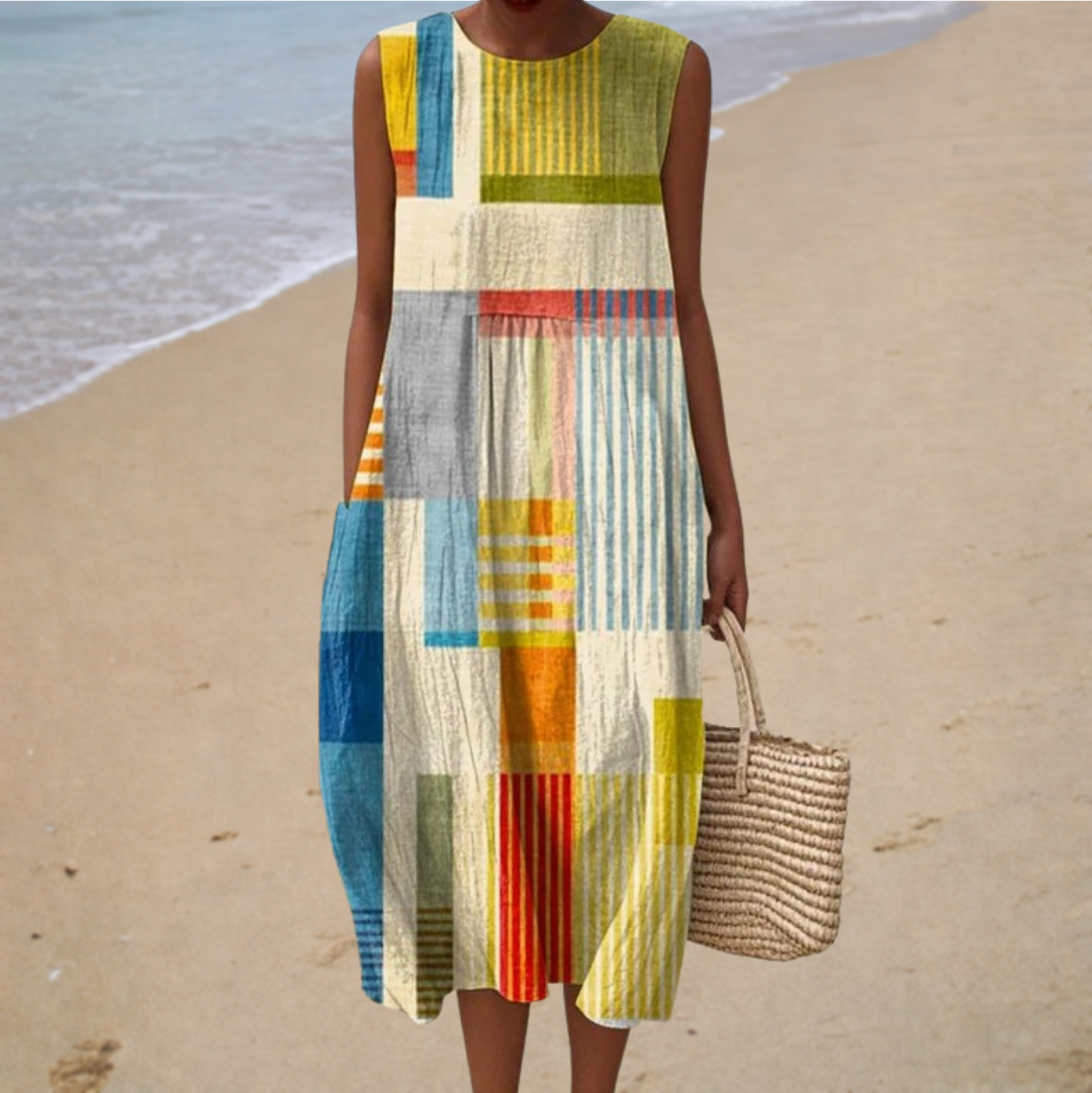 Adelina | Sleeveless Summer Dress