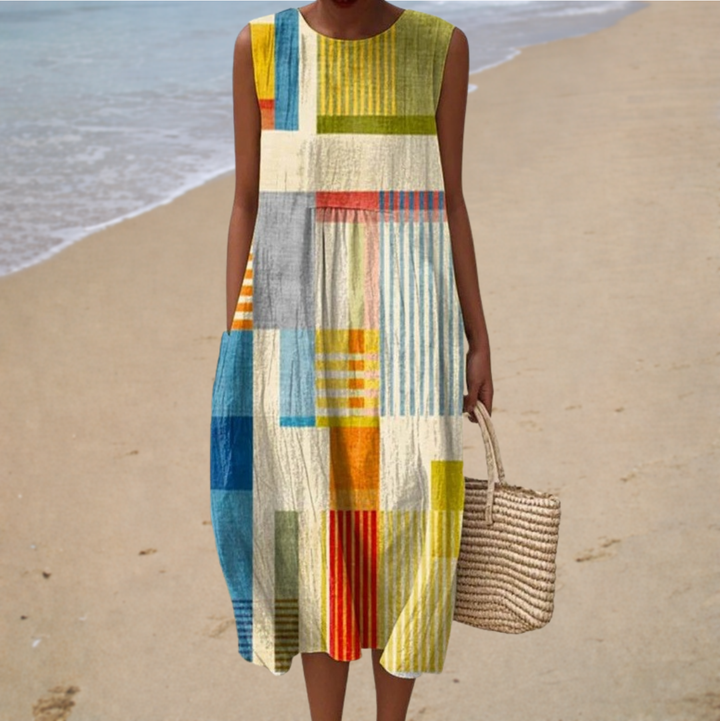 Adelina | Sleeveless Summer Dress