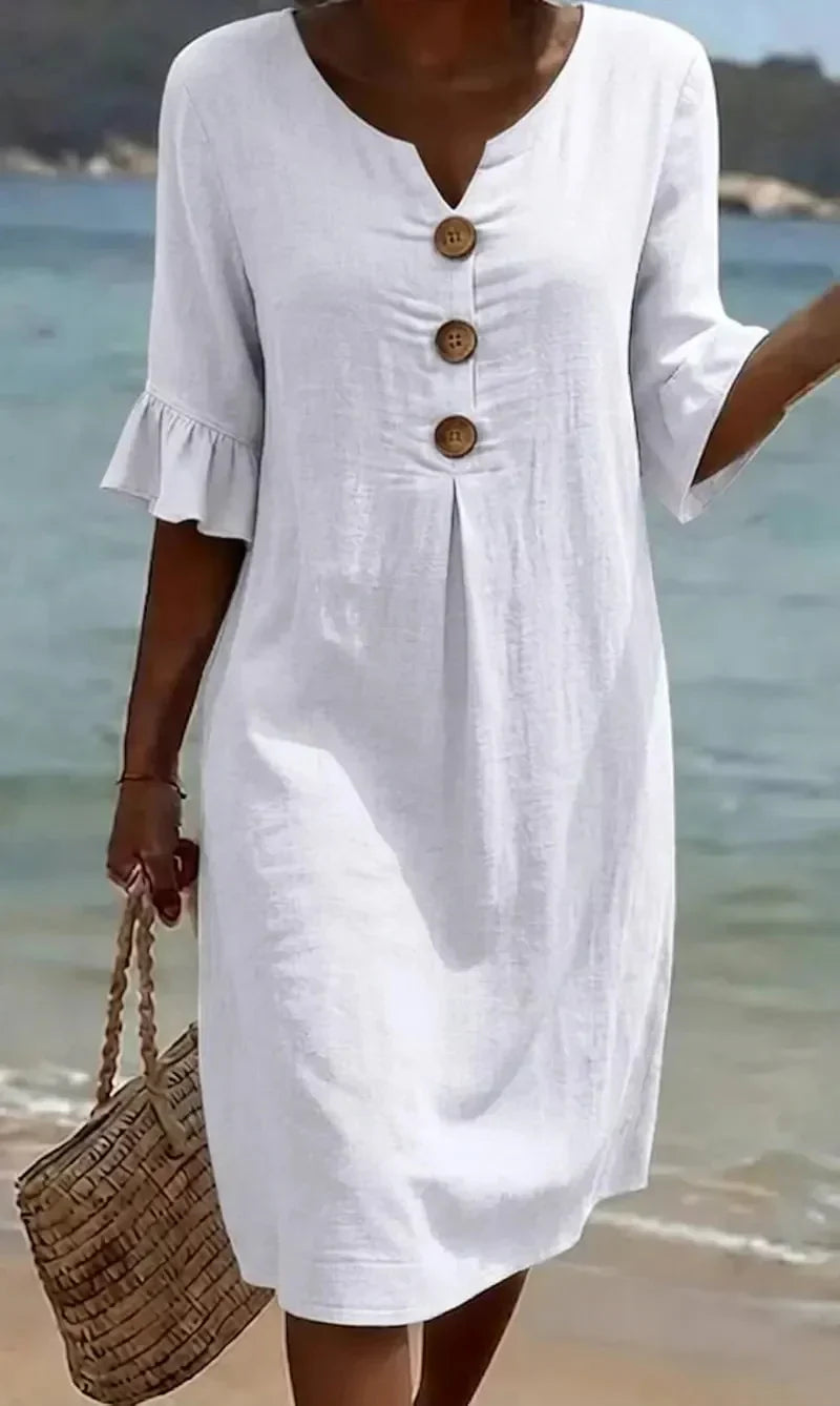 Avery | Textured Long Sleeve Dress