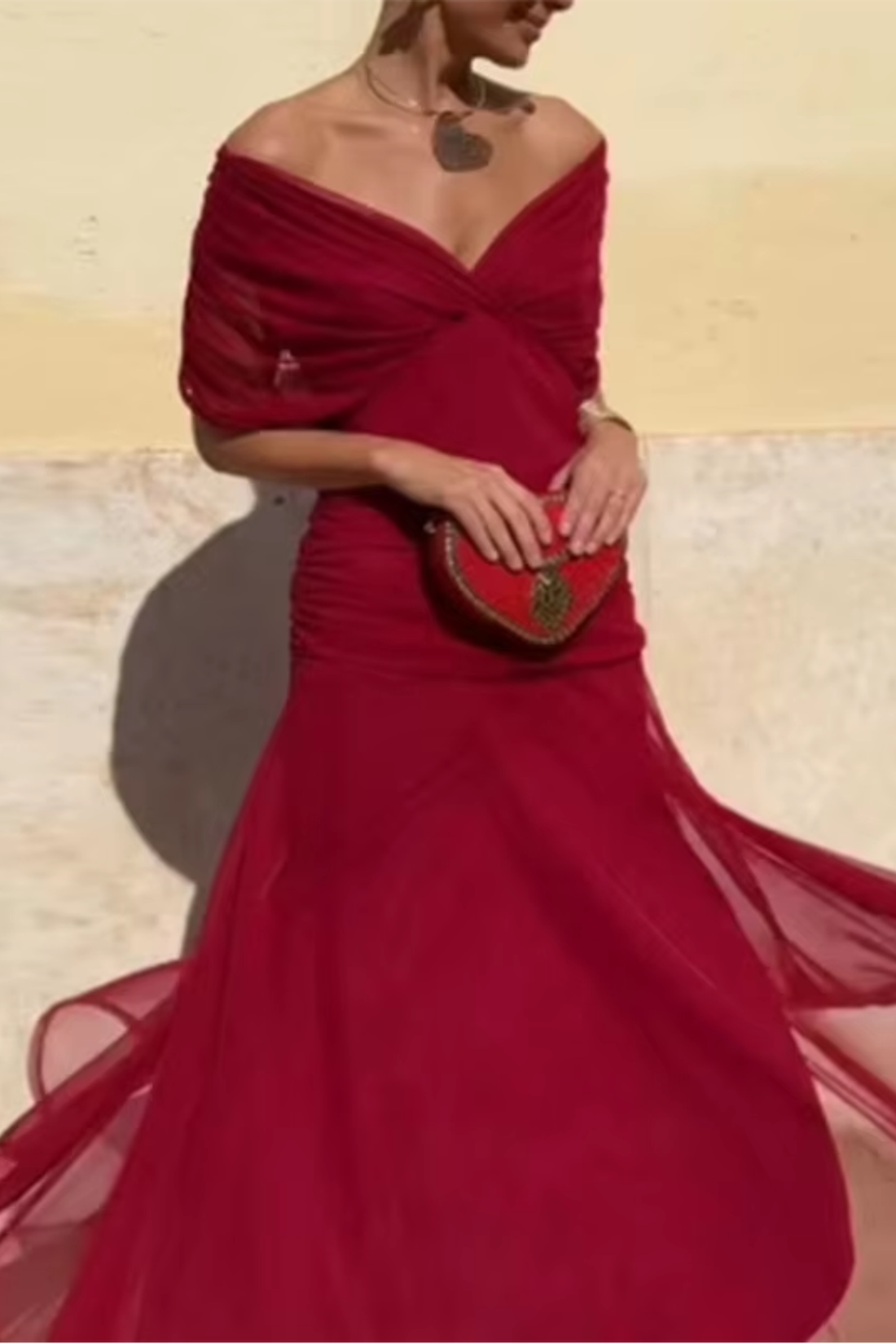 Noémie | Pleated Maxi Dress