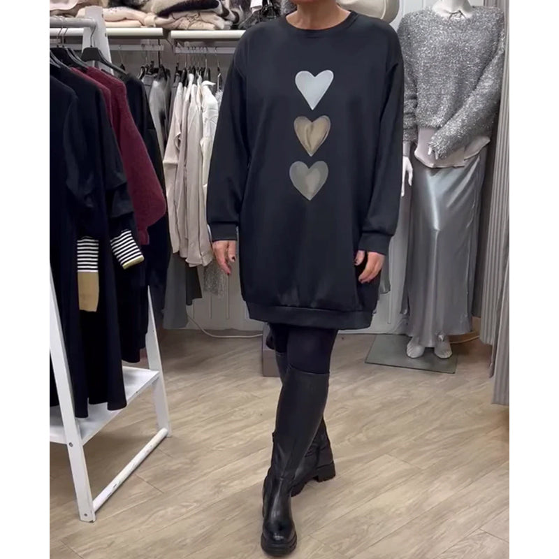 Briana | Casual Sweatshirt Dress
