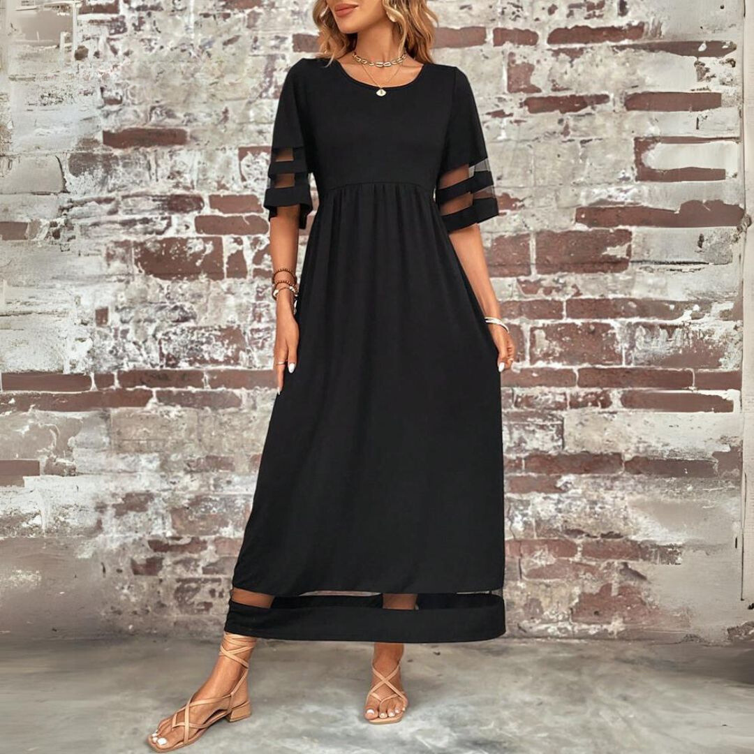 Adeline | Empire Waist Midi Dress