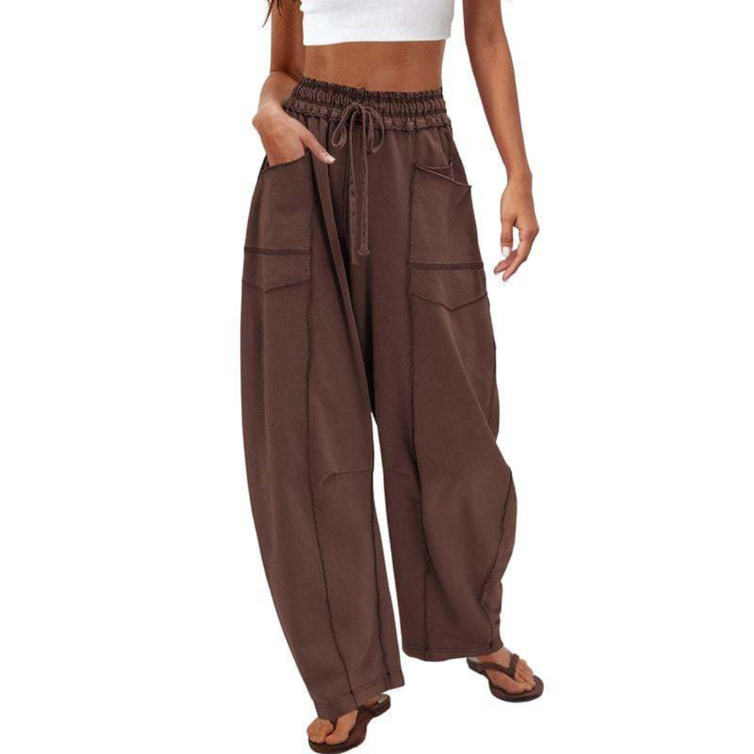 Charlotte | Comfy Baggy Leg Lounge Trousers