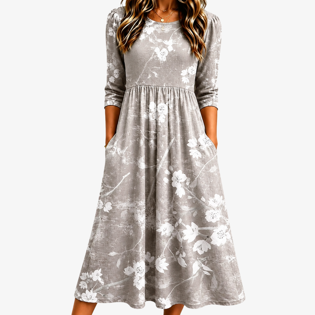 Willow | Silver Meadow Pocket Dress