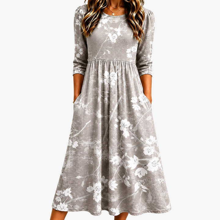 Willow | Silver Meadow Pocket Dress