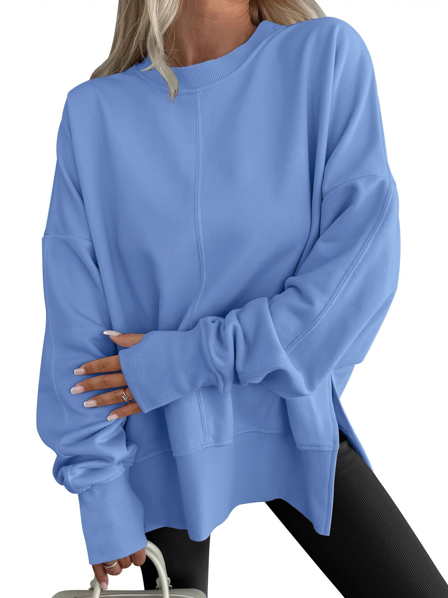 Serena | Comfy Oversized Long Sleeve Sweatshirt