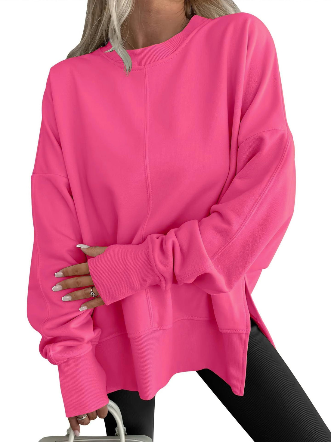 Serena | Comfy Oversized Long Sleeve Sweatshirt
