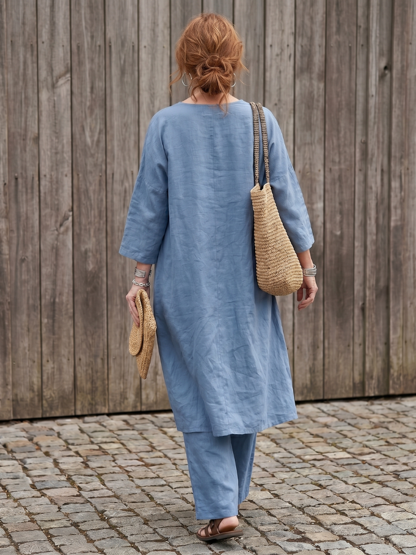 Jade | Elegant Tunic Two-Piece Set