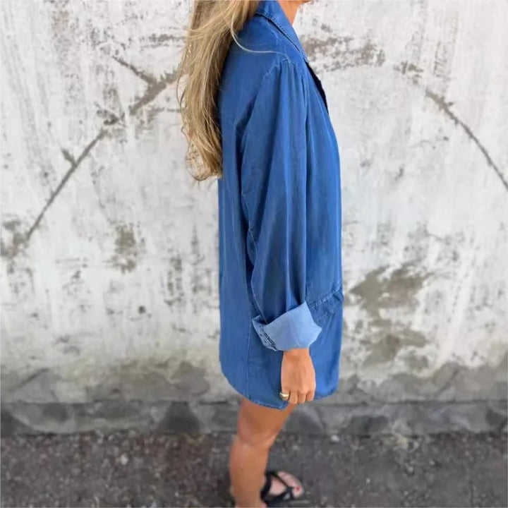 Margot | Relaxed Denim Blazer