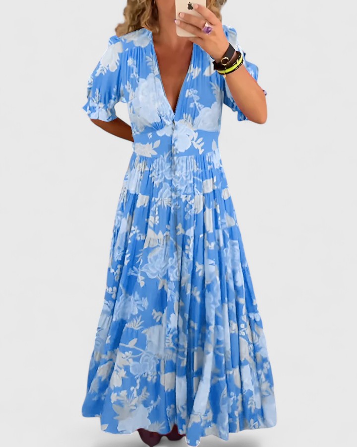Cassandra | Floral Pocket Dress