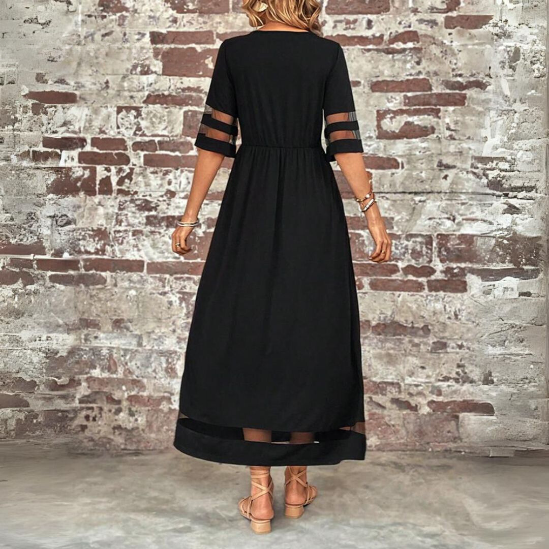 Adeline | Empire Waist Midi Dress