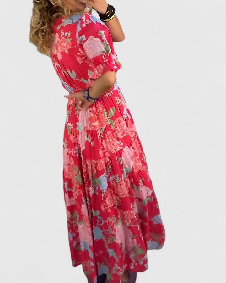Cassandra | Floral Pocket Dress