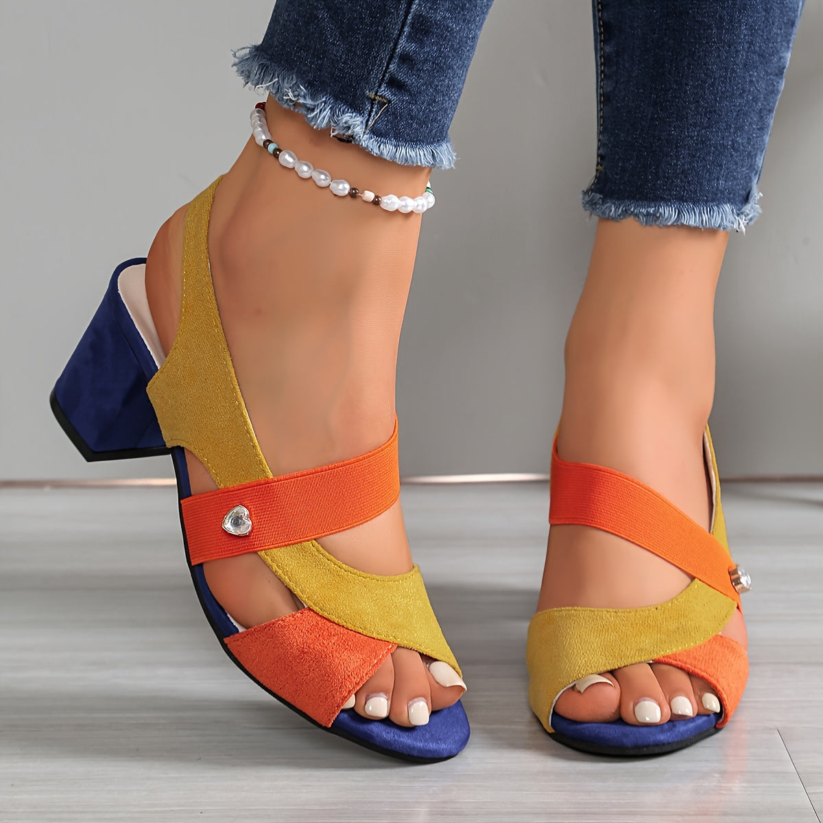 Alora | Comfort Block Heels