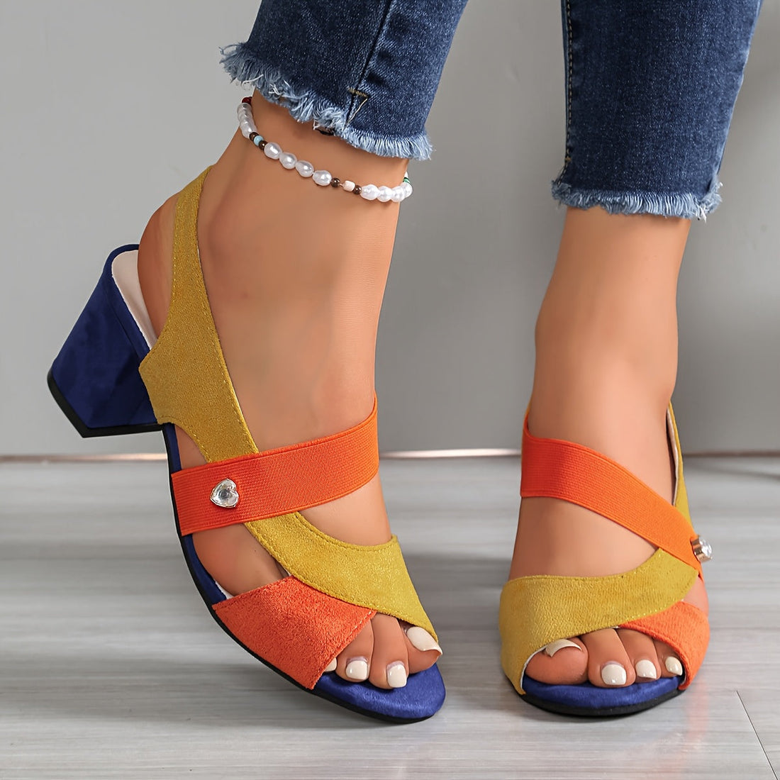 Alora | Comfort Block Heels