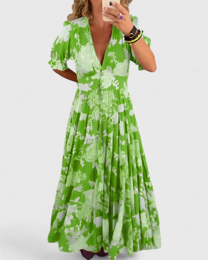 Cassandra | Floral Pocket Dress