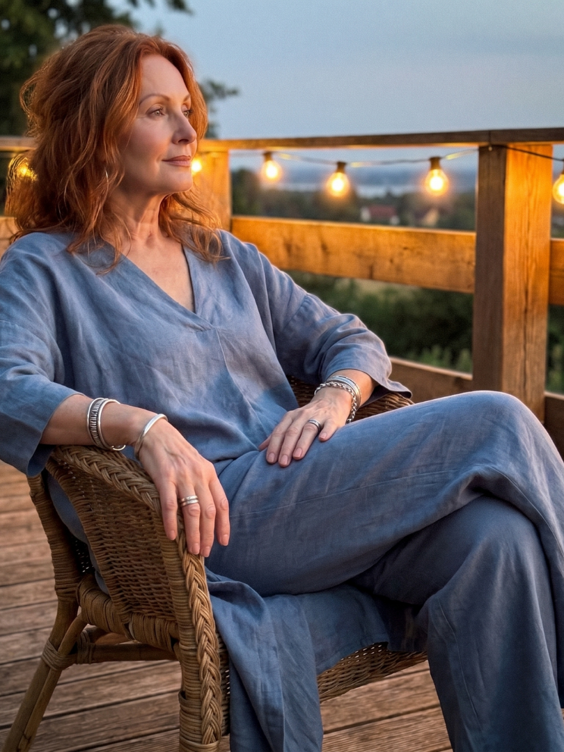 Jade | Elegant Tunic Two-Piece Set