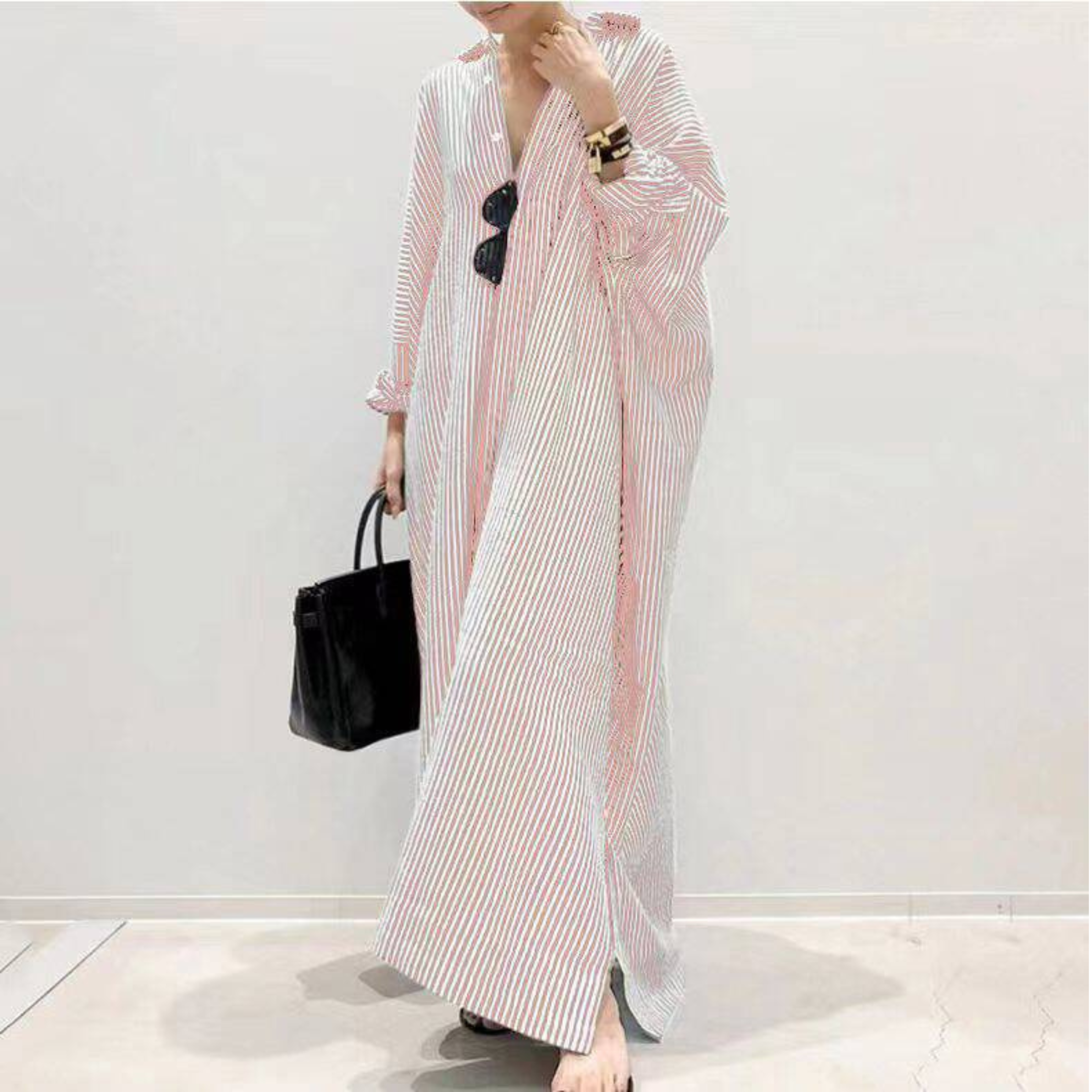 Juliet | Everyday Stripped Maxi Dress