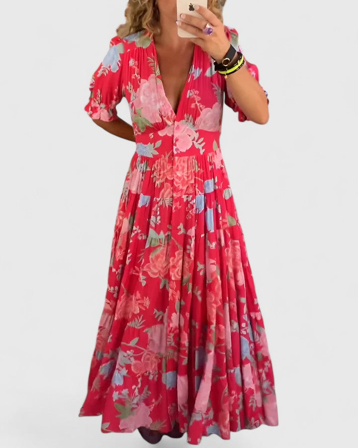 Cassandra | Floral Pocket Dress