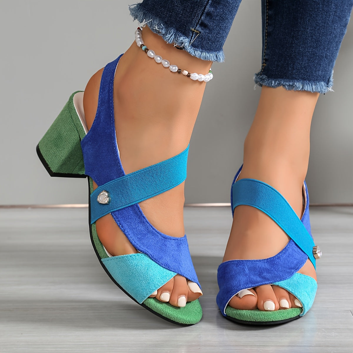 Alora | Comfort Block Heels