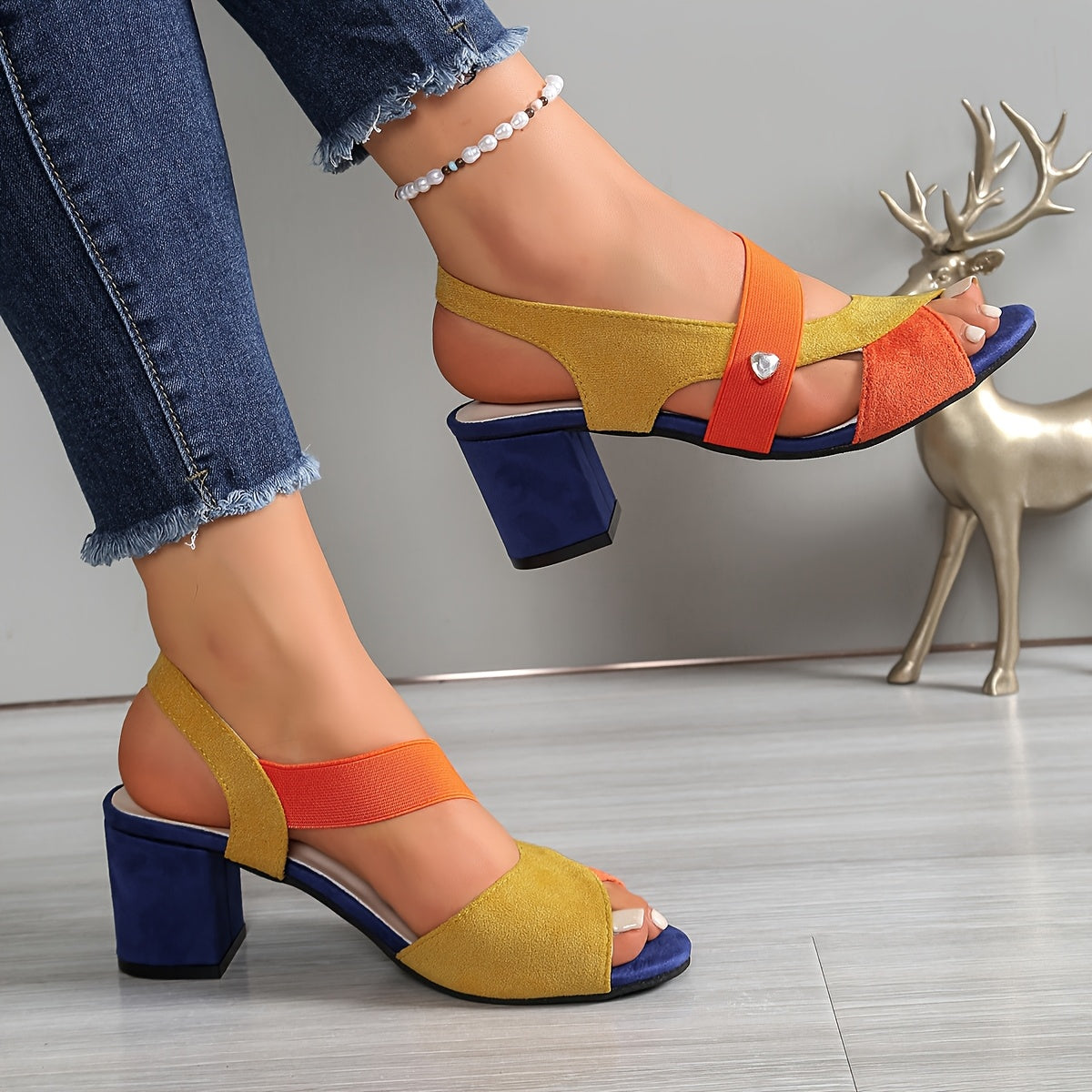 Alora | Comfort Block Heels