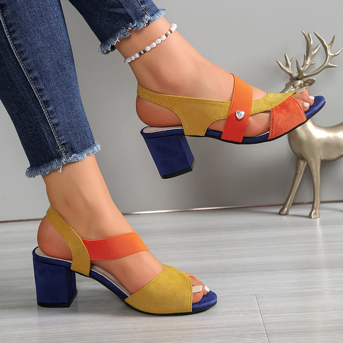 Alora | Comfort Block Heels