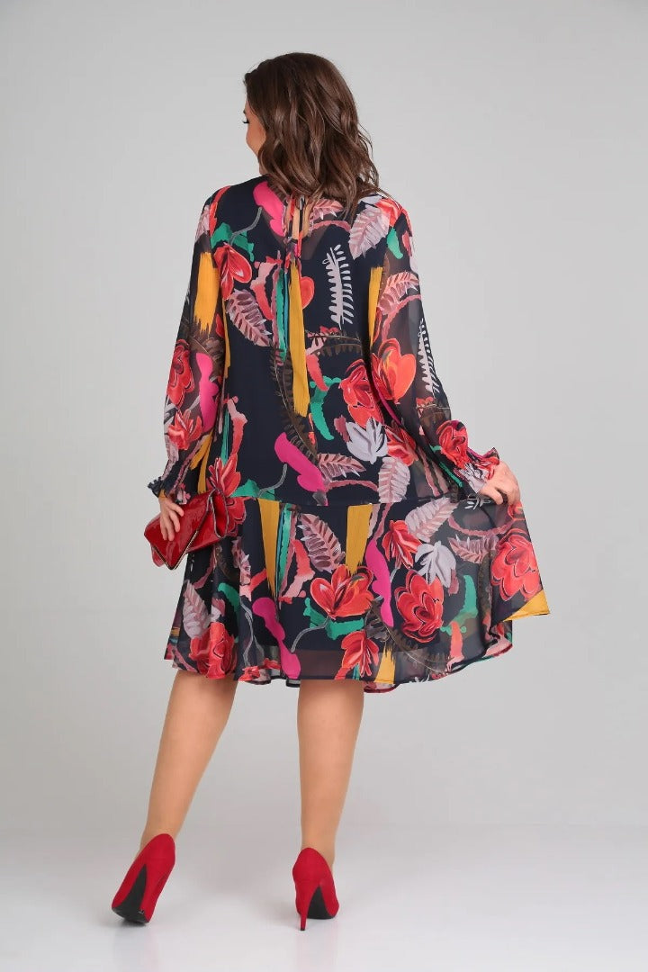 Sylvie | Floral Midi Dress