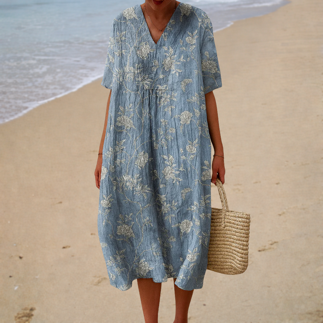 Juliette | Printed Midi Dress