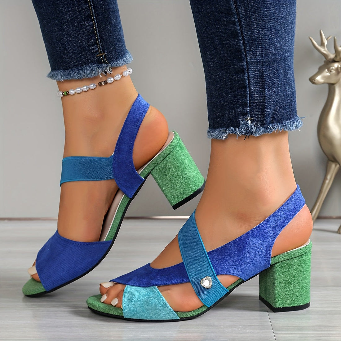 Alora | Comfort Block Heels