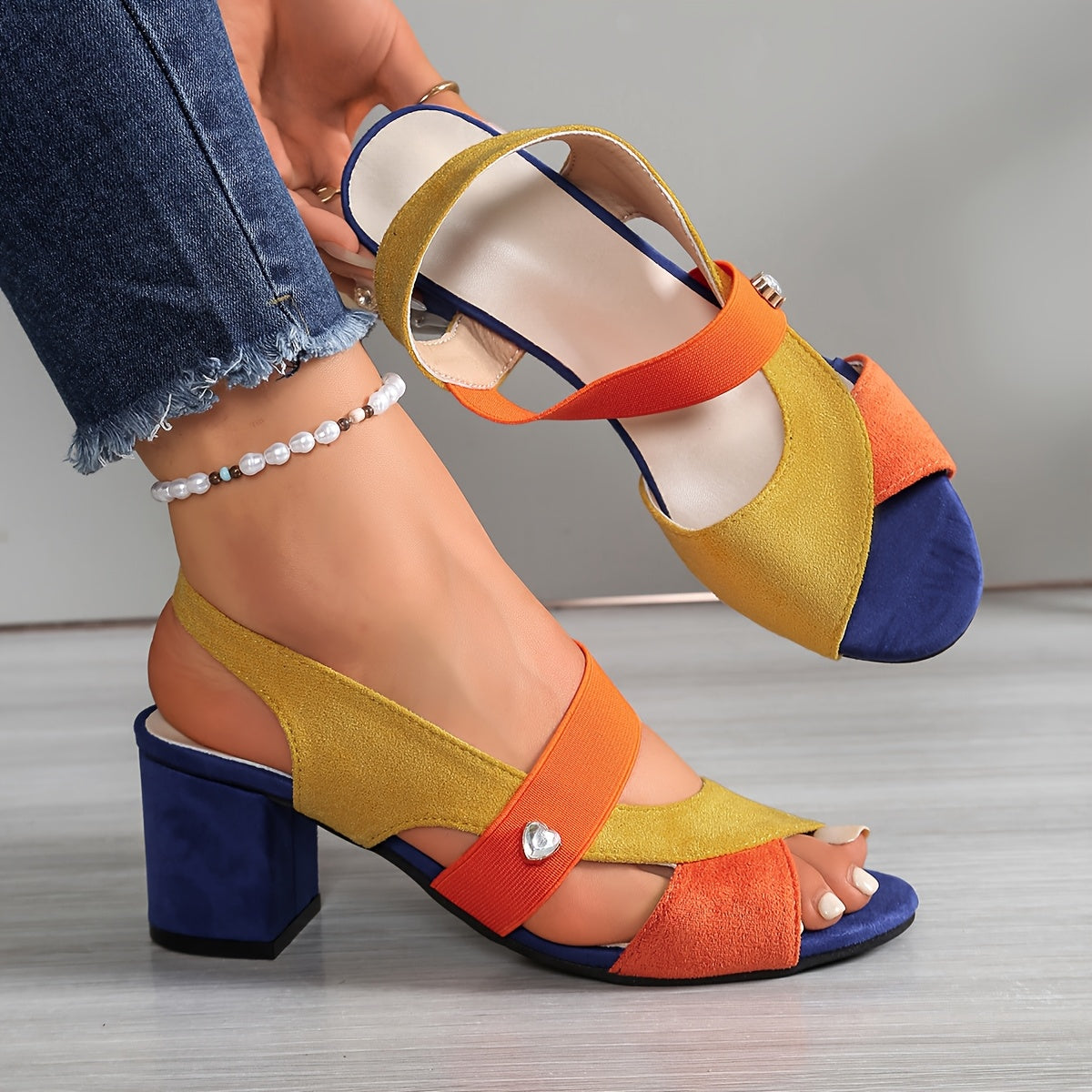 Alora | Comfort Block Heels
