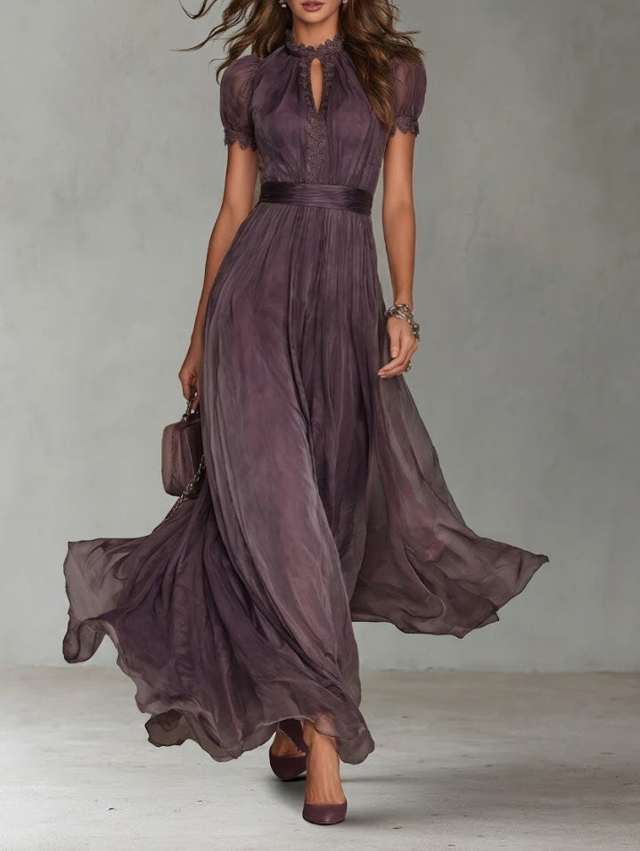 Luna | Elegant Lace Maxi Dress